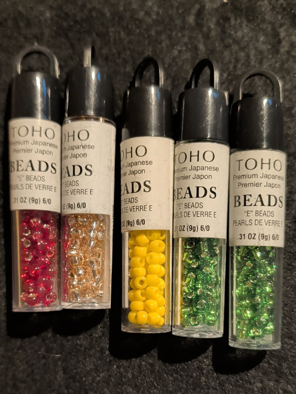 Toho & Some Miyuki Glass Seed Beads 38 Tube Lot - Picture 2 of 10